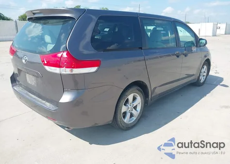 2013 Toyota Sienna L V6 7 Passenger из США, поврежденный, VIN 5TDZK3DC4DS383709